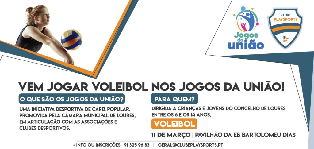 Jogos da União Loures: Vem jogar Volei!