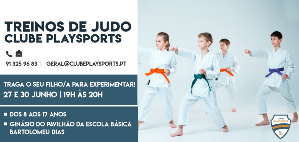 Nova modalidade: Judo | Inscrições Abertas