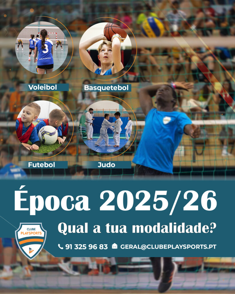 Inscrições Abertas na Época 2025/2026 – Clube PlaySports